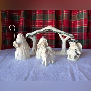 NEW Dept. 56 Snowbabies “A Child is Born” Nativity Set-“Snow Dream” Collection